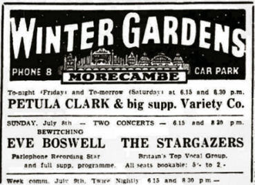 Newspaper advert