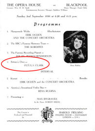 Inner page of programme