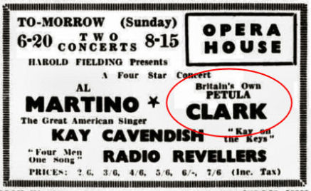 Newspaper advert