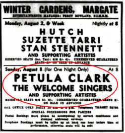 Newspaper advert