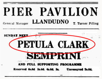 Newspaper advert