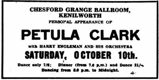 Newspaper advert
