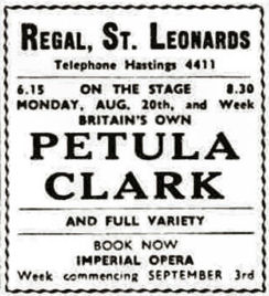 Newspaper advert
