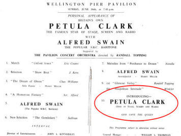 Inner pages of the programme