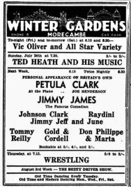 Newspaper advert