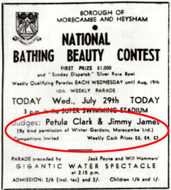 Newspaper advert