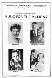 Inner page of programme