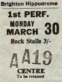 Ticket stub