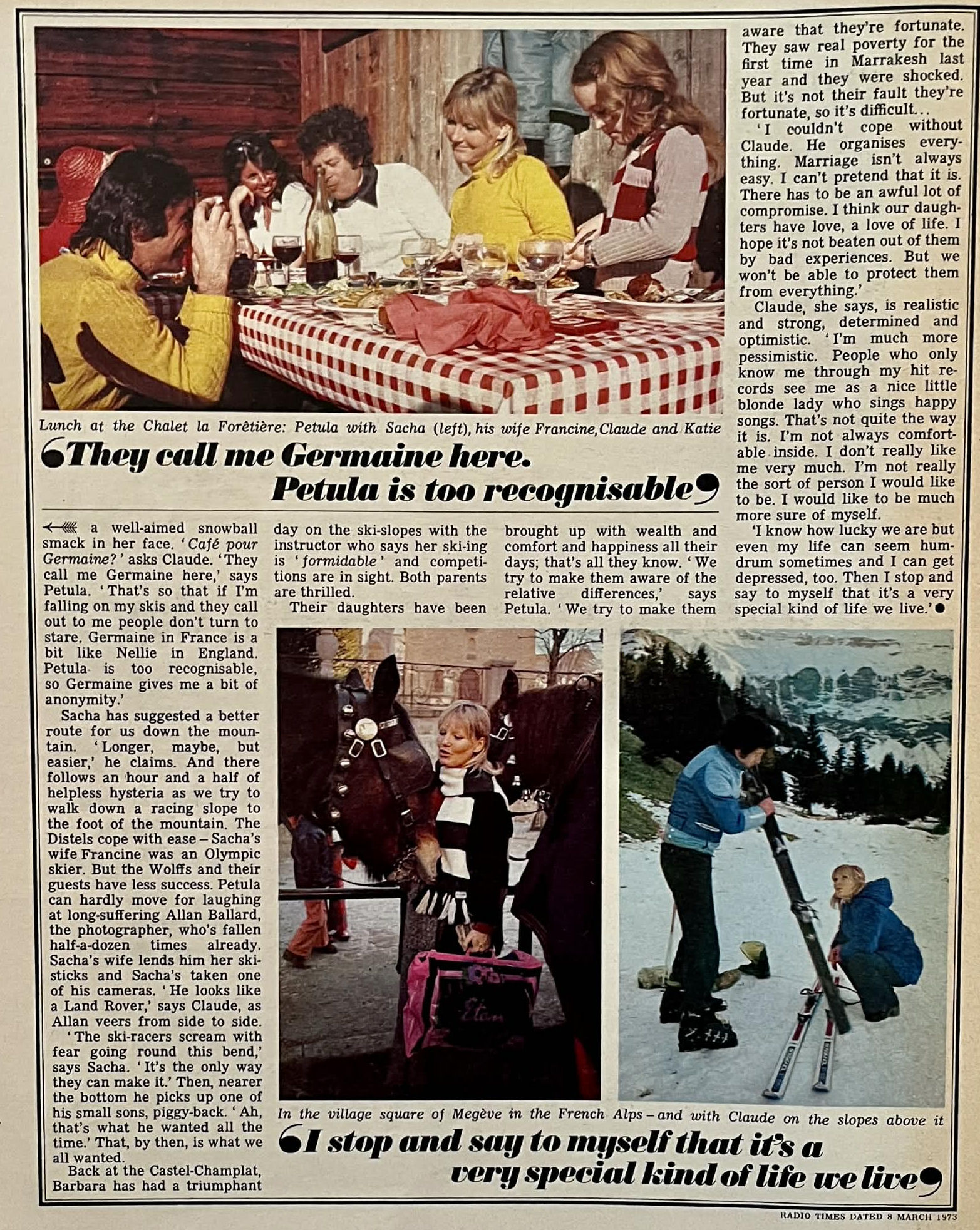 Radio Times issue dated 10 March 1973